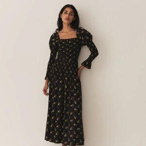 Dôen Wilmina Dress in Buttercup Bouquet (XXL)